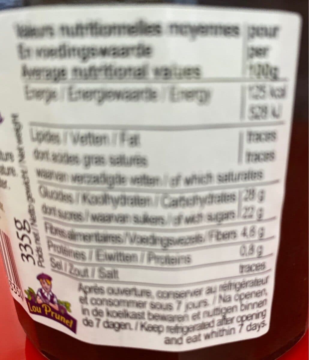 Lou prunel Pulpe De Pruneaux packshot