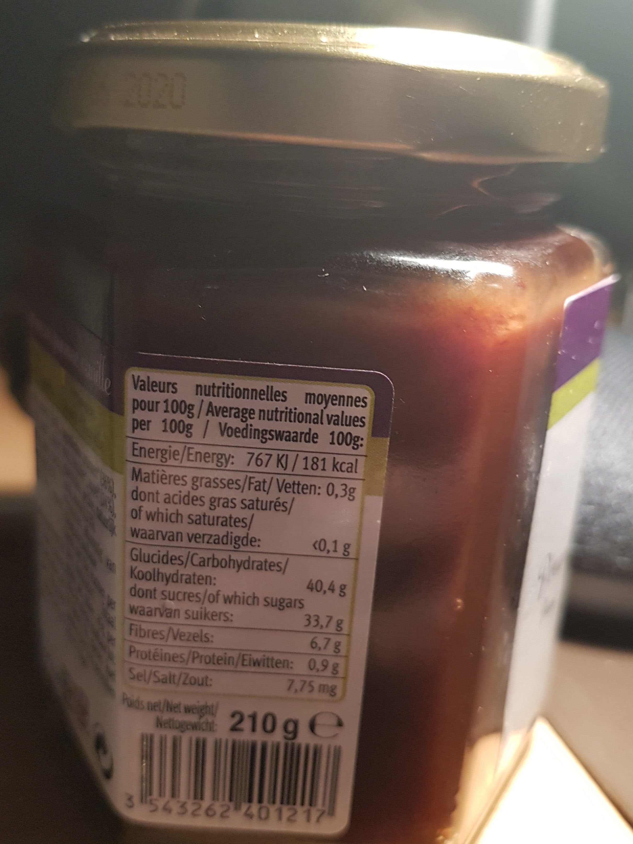 Lou Prunel Mes Délices Aux Pruneaux Pruneau / Pomme / Vanille 210g-lou Prunel packshot