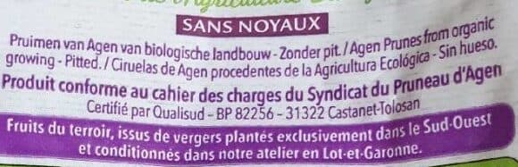Lou Prunel Pruneaux d'agen packshot