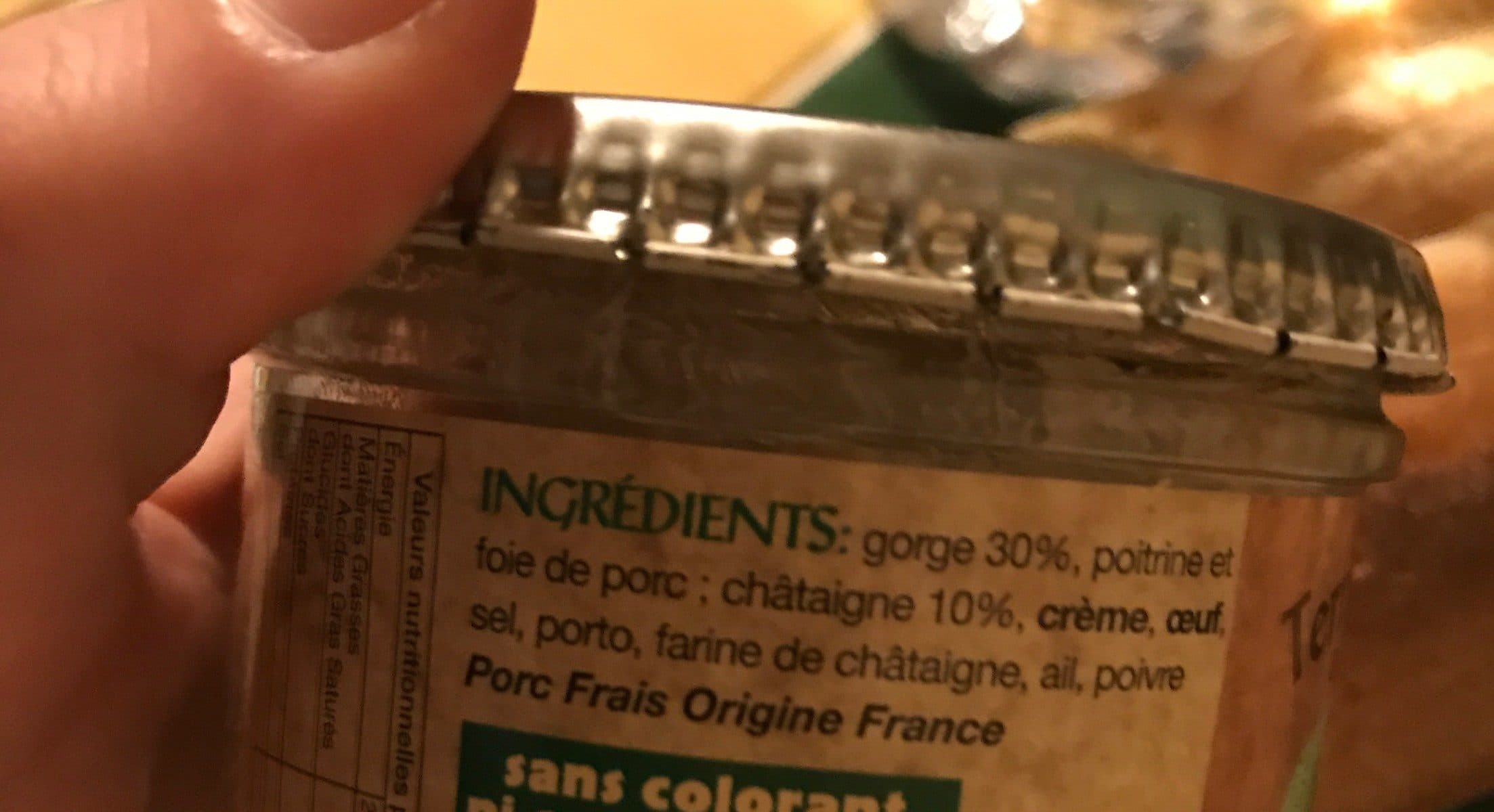 Puzzi Terrine de porc packshot
