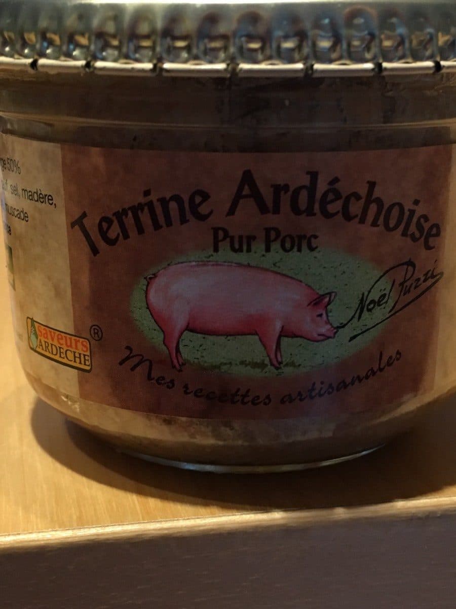 Open Food Facts Terrine ardéchoise pur porc packshot