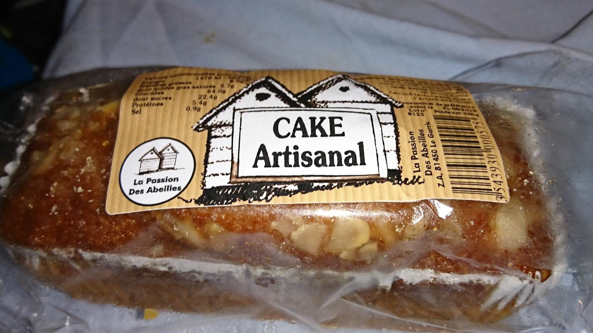 Open Food Facts Cake artisanal packshot