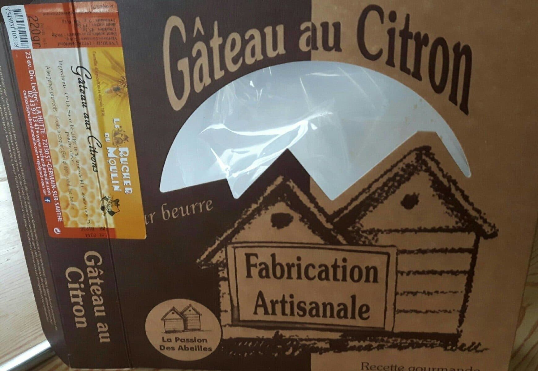 Artisanale Gâteau au amandes packshot