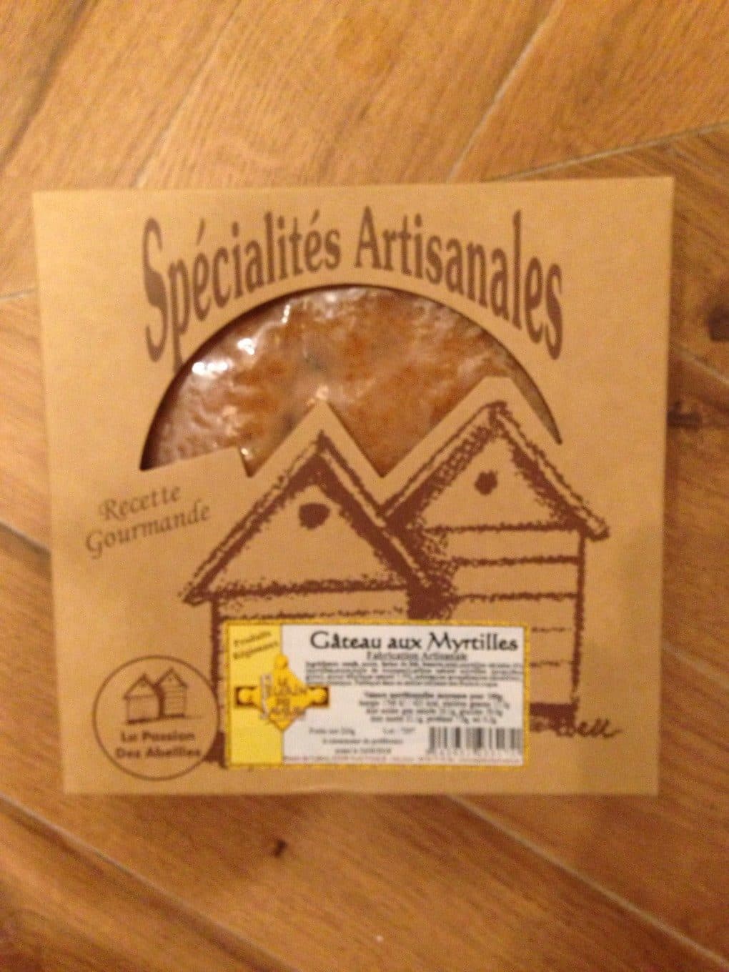 Le Pelerin des Saveurs Gâteau aux Myrtilles packshot