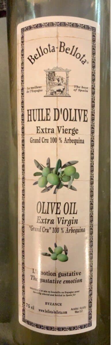 Open Food Facts Huile d’olive extra vierge packshot
