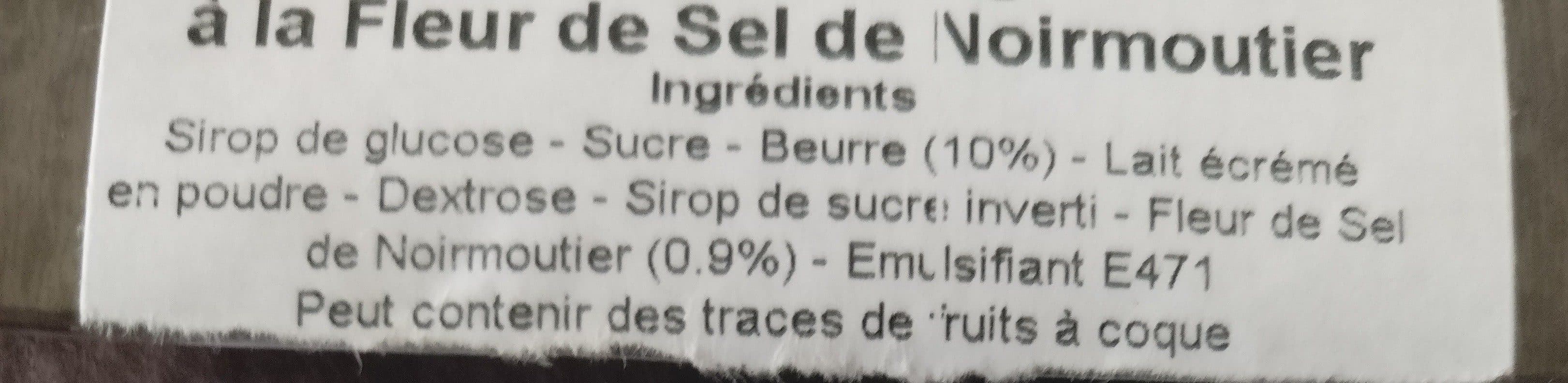 Open Food Facts Caramels au beurre salé packshot