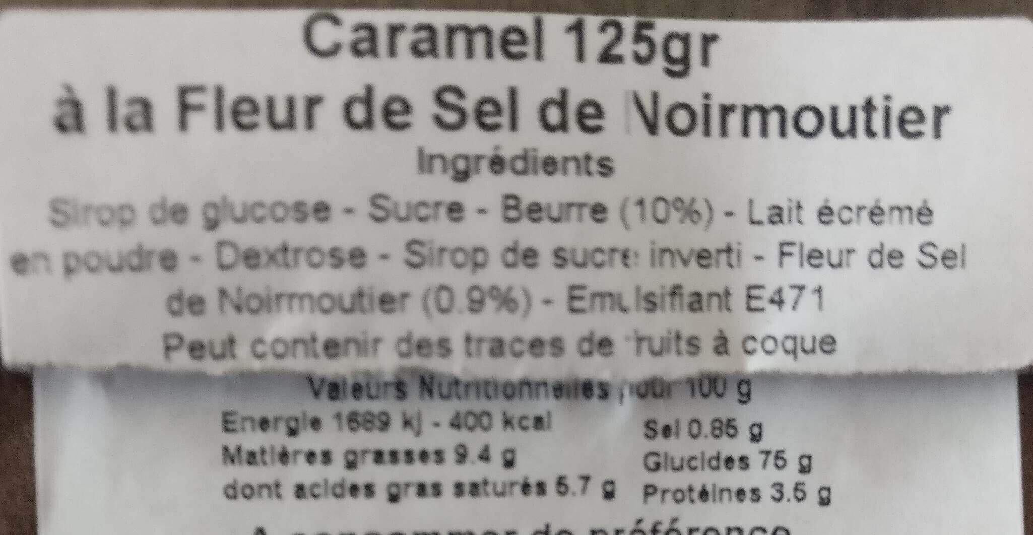 Open Food Facts Caramels au beurre salé packshot