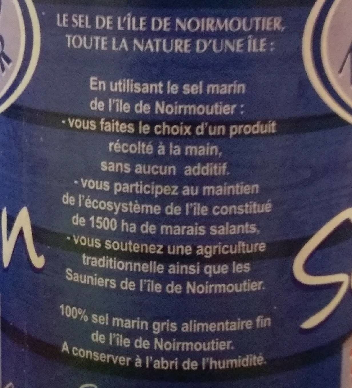 Sel Marin Île de Noirmoutier Sel marin noirmoutier packshot