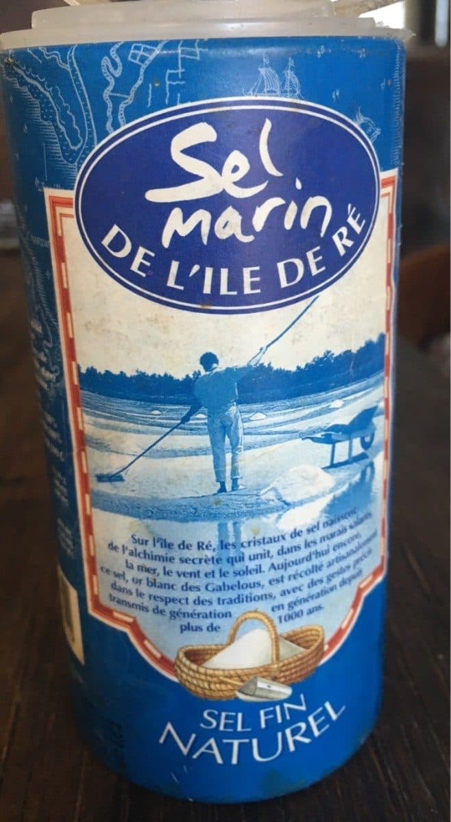 Open Food Facts Sel marin de l'île de Ré packshot