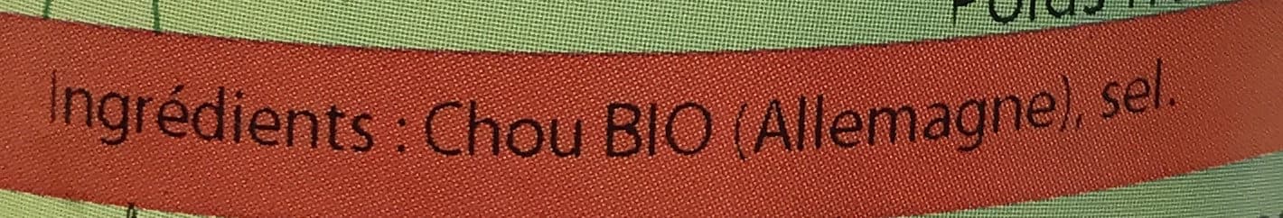 Wagner Choucroute crue Bio lacto-fermentée packshot