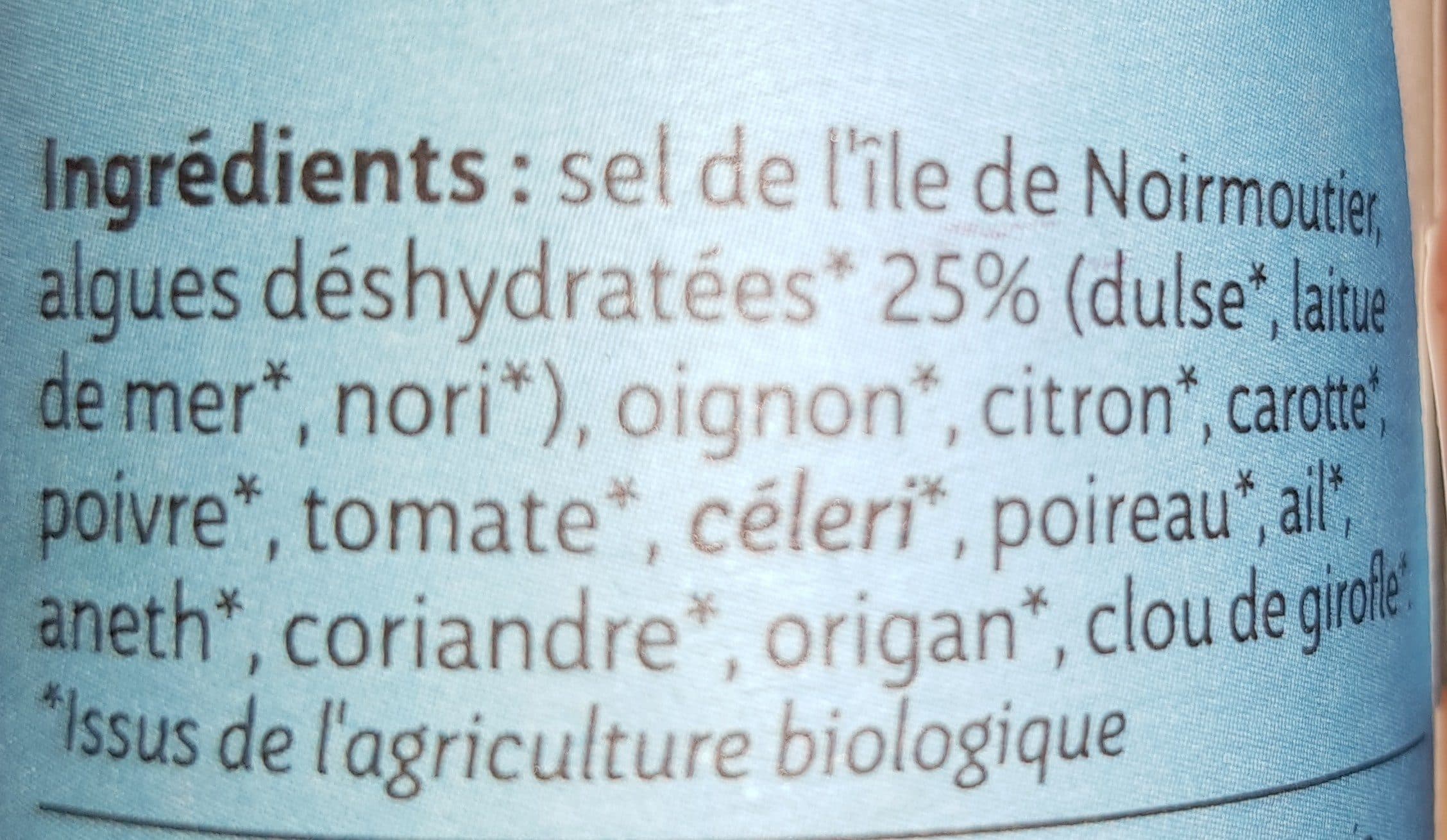 Bord A Bord Court-bouillon aux algues BIO packshot