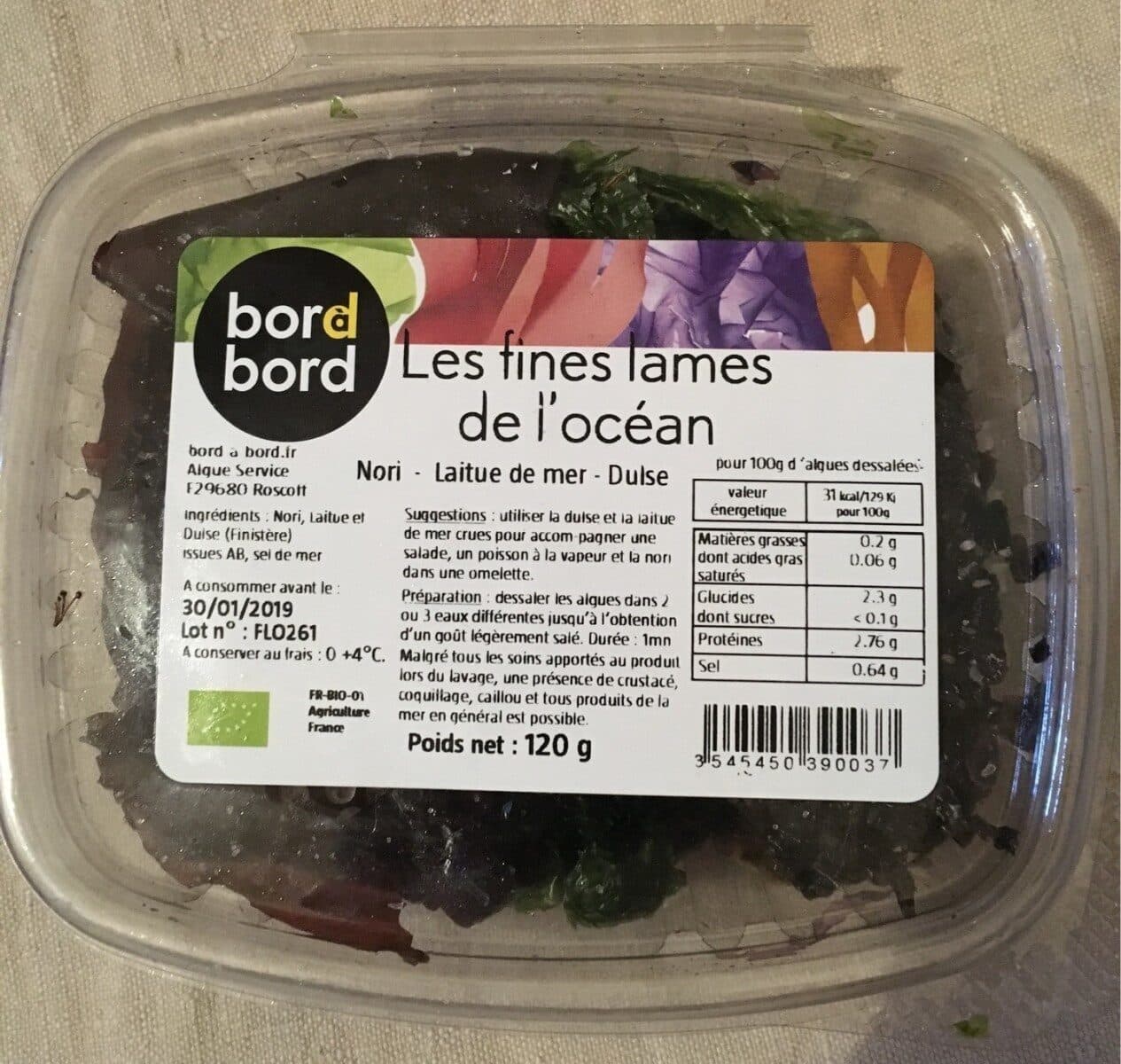 Open Food Facts Fines Lames De L'ocean packshot