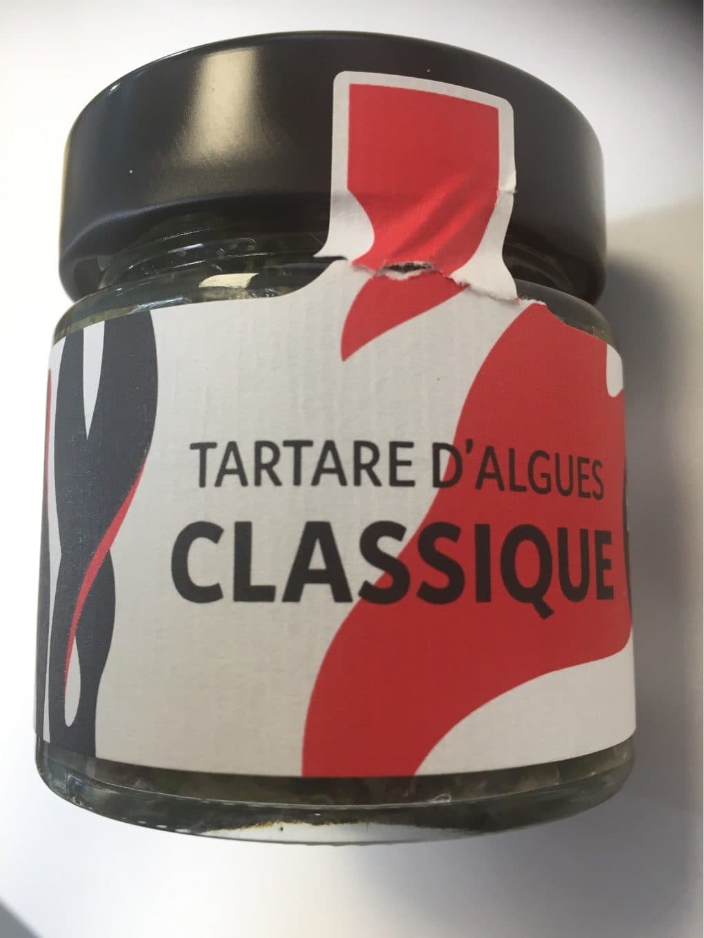 Bord a bord Tartare d'algues classique packshot