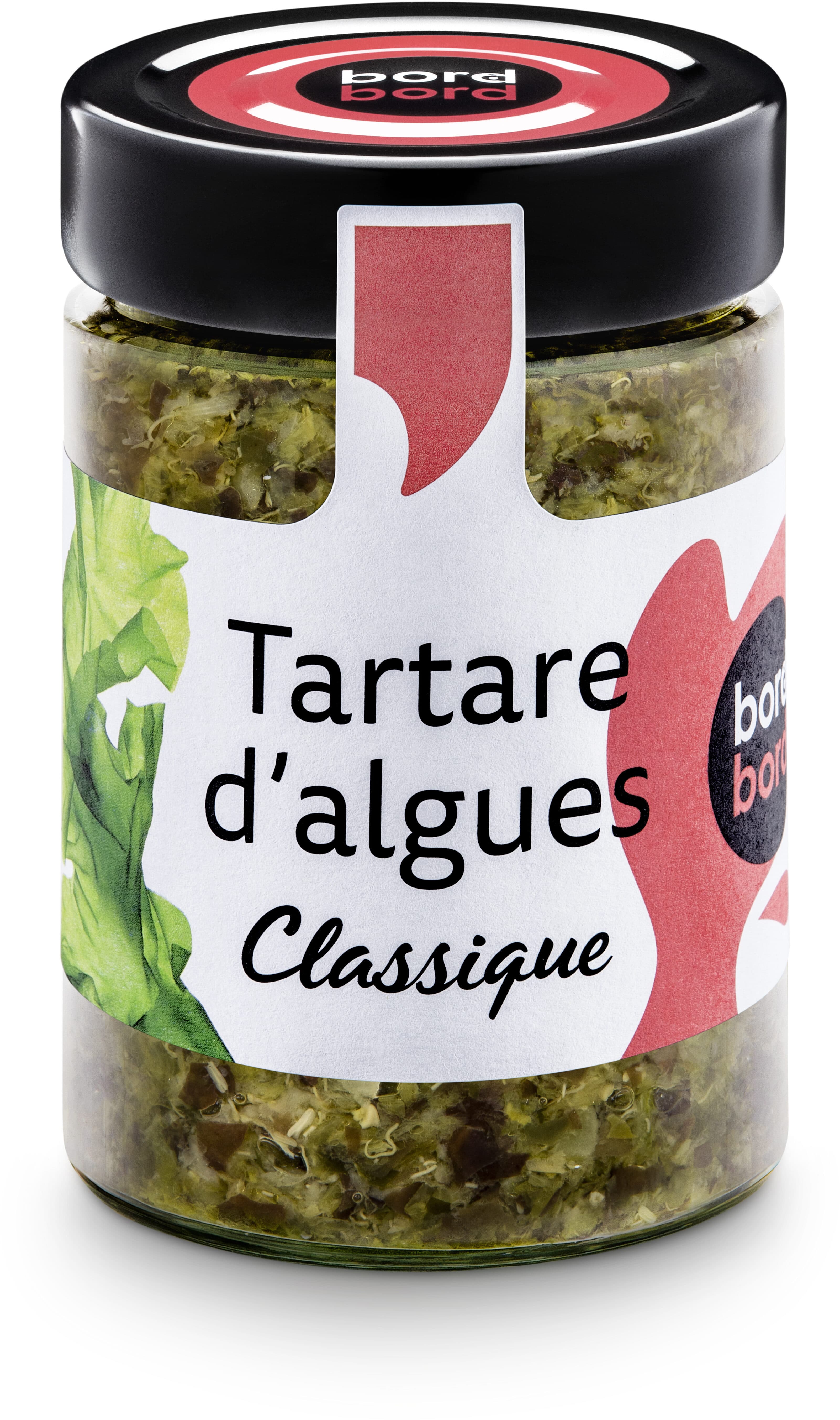 Bord à bord Tartare d'algues packshot
