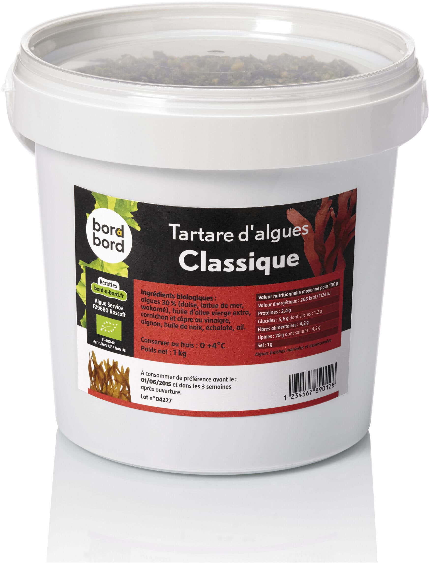 Algue Service Tartare d'algues packshot