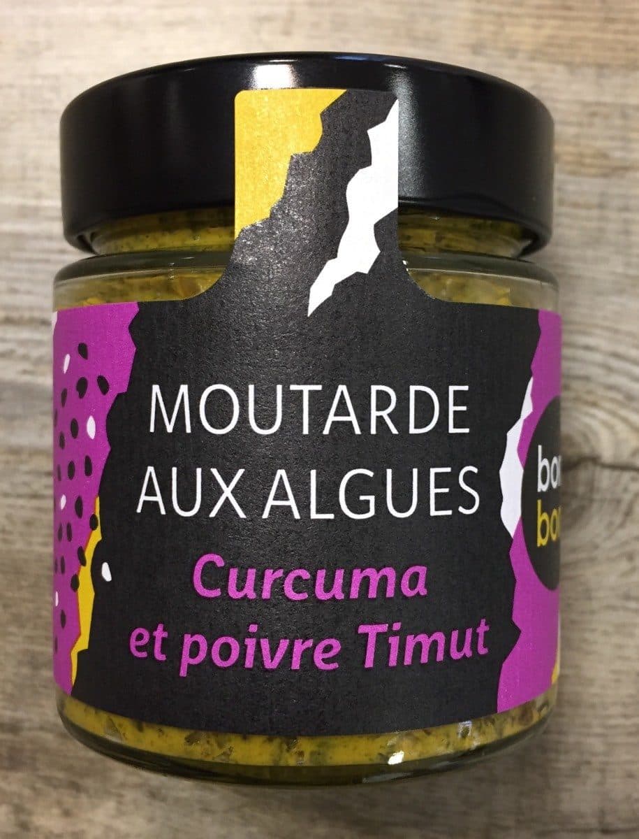 Open Food Facts Moutarde aux algues curcuma et poivre timut packshot