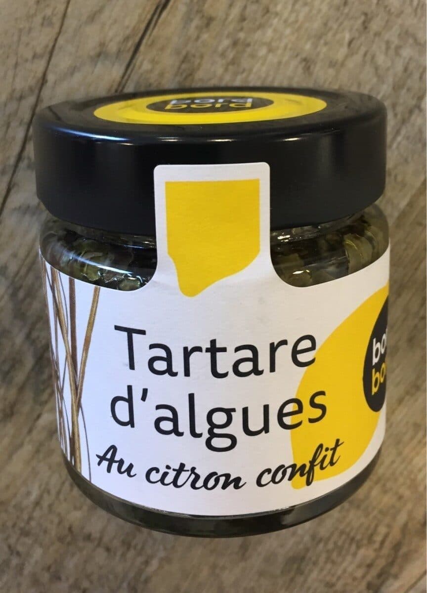 Bord à Bord Tartare d'algues au citron confit packshot