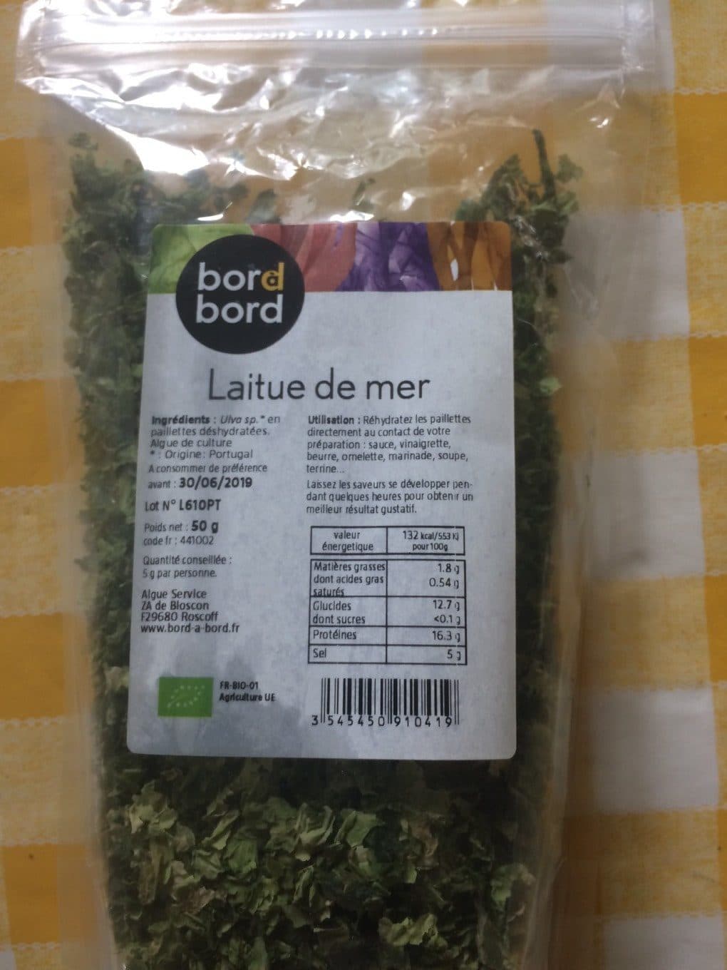Bord à Bord Laitue de Mer packshot
