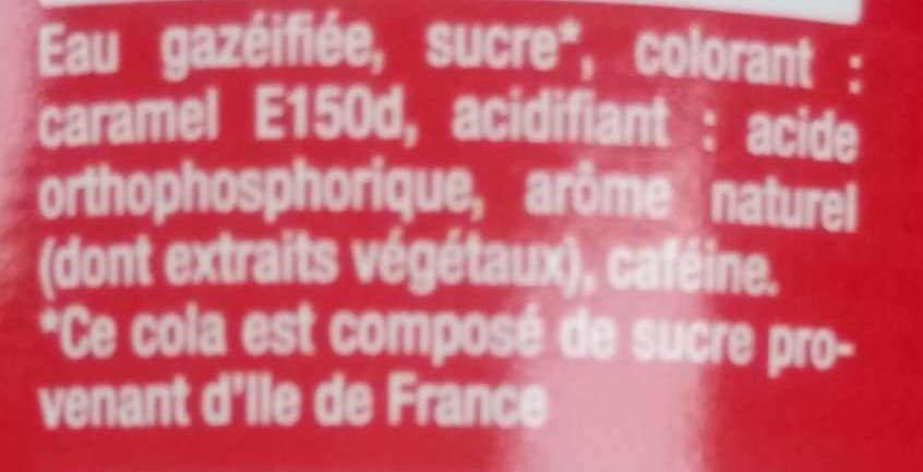 Paris Cola Cola packshot