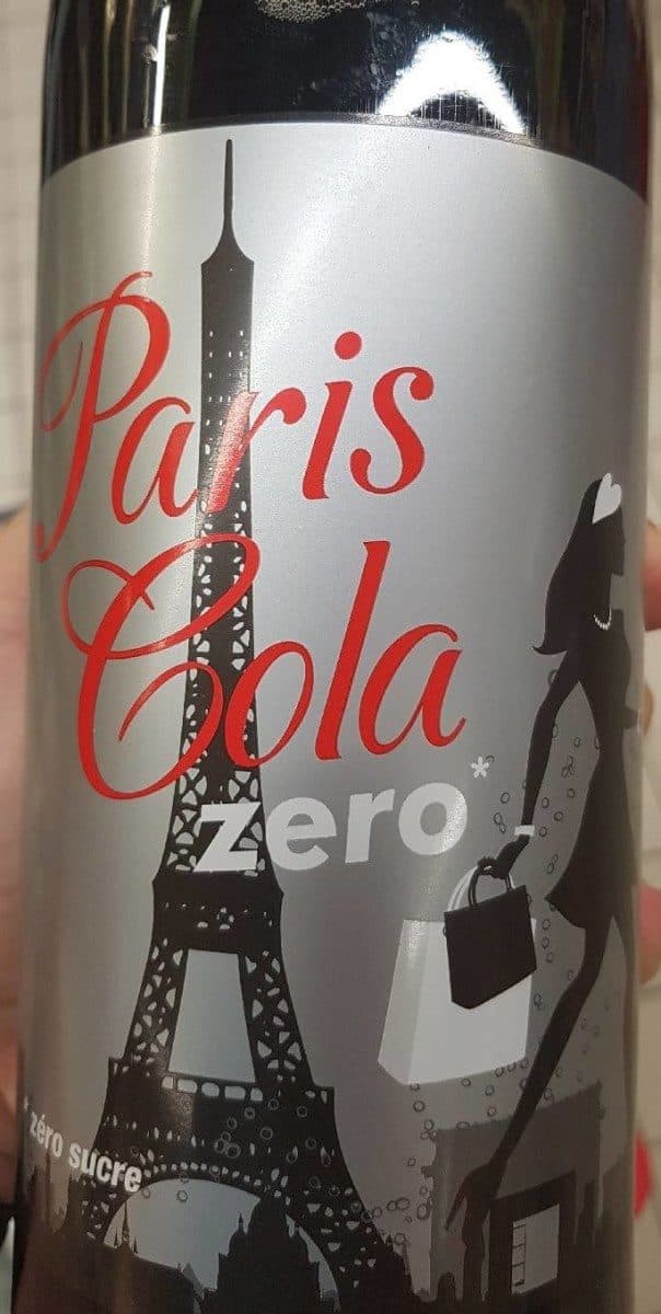 Open Food Facts Paris Cola Zero packshot