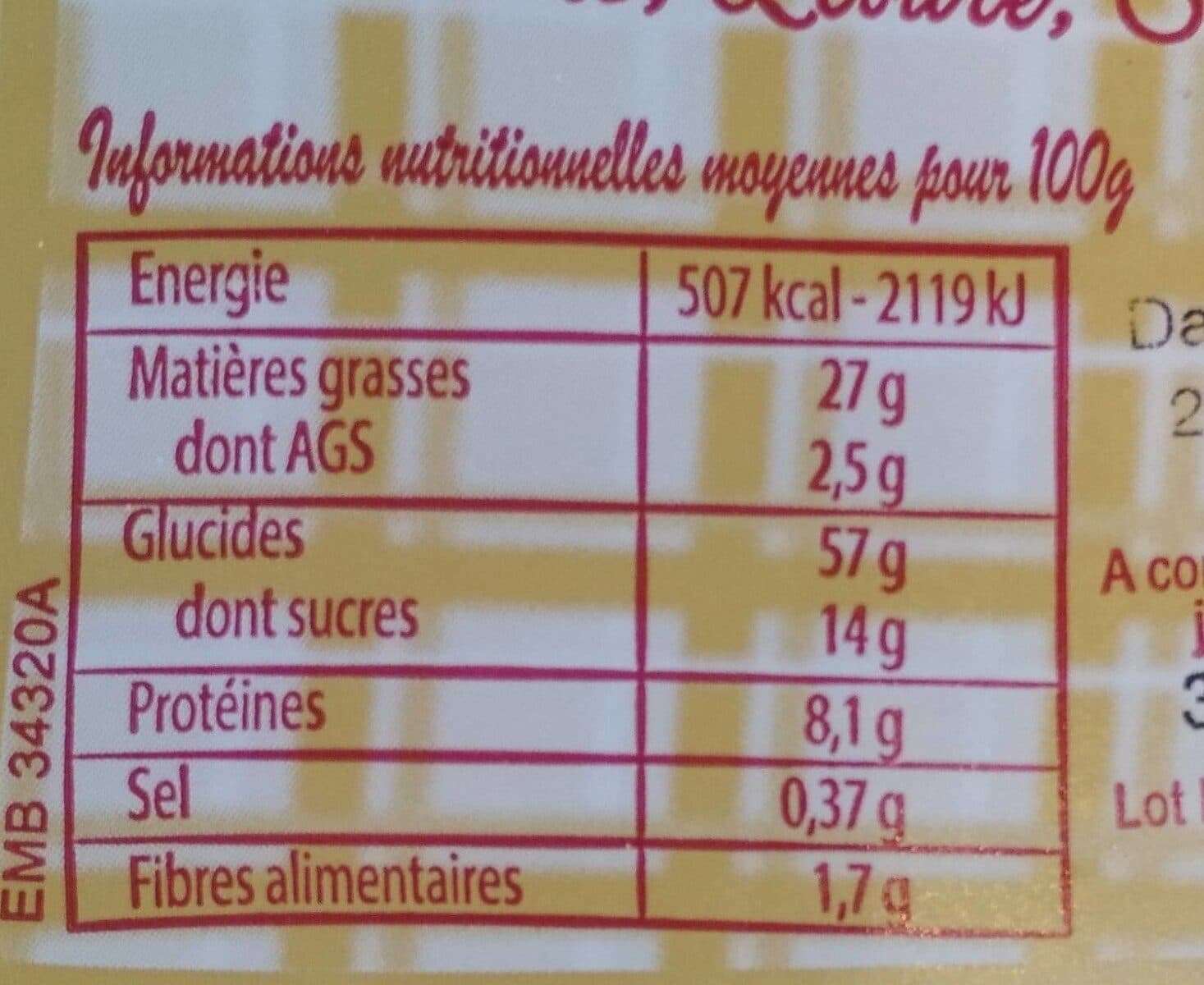 Open Food Facts Les oreillettes de mamée packshot