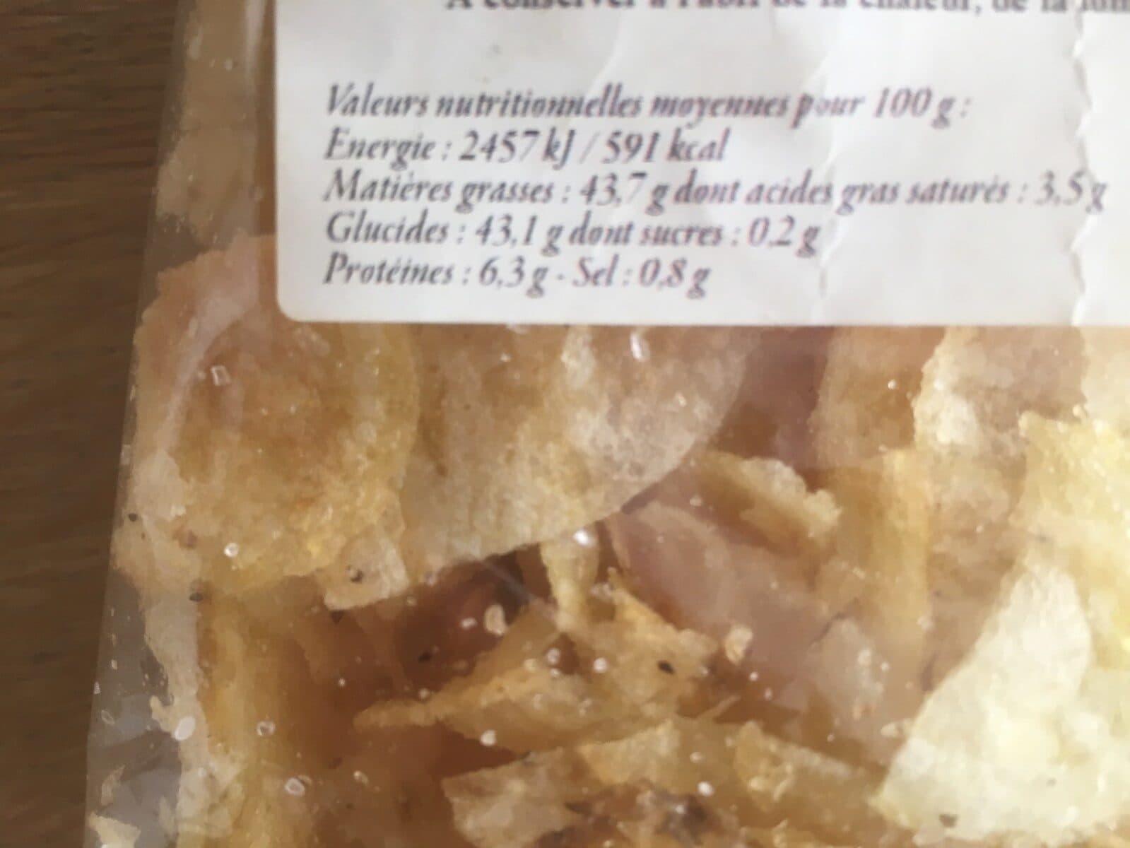Open Food Facts Chips packshot