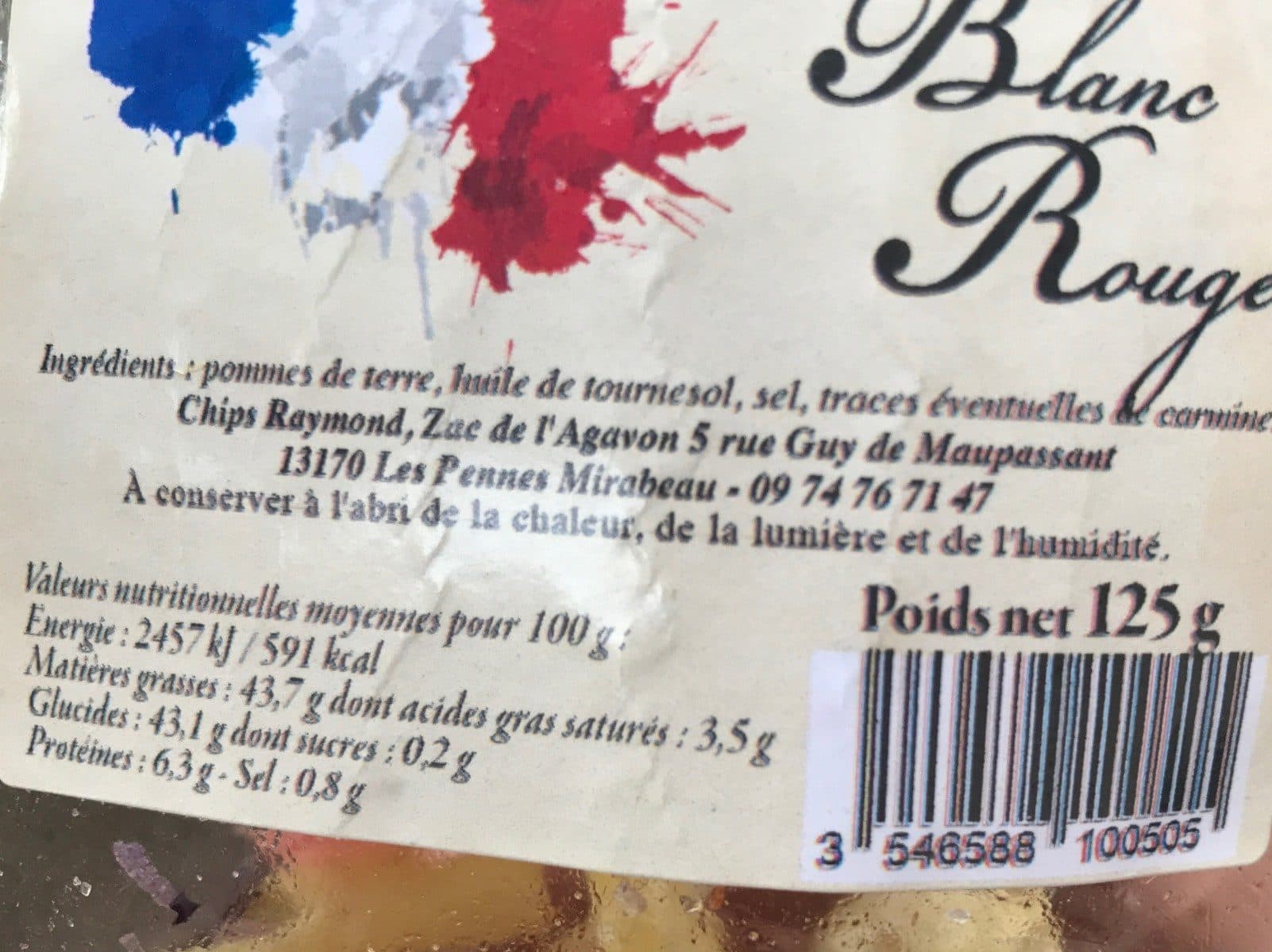 Open Food Facts Chips packshot