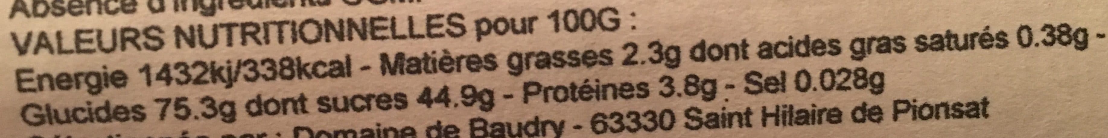 Parole gourmande Nonnettes au miel 21% et à l’orange packshot