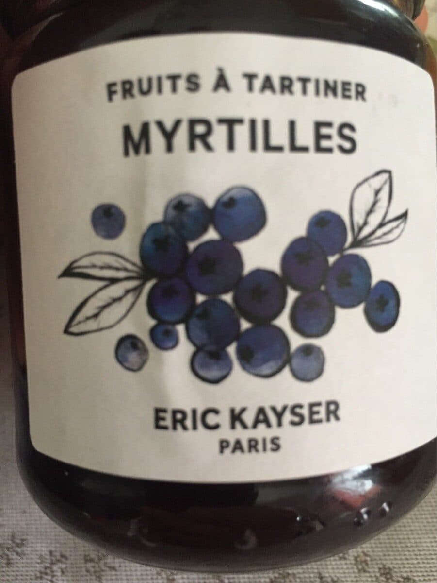 Eric Kayser Fruit a tartiner myrtilles packshot
