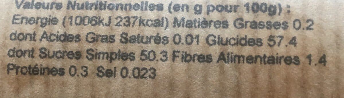 Open Food Facts Confiture de Myrtilles packshot