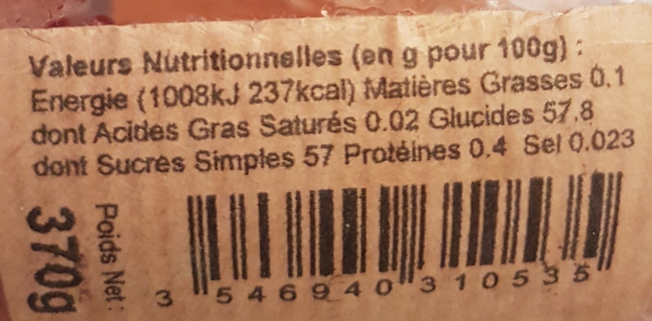 DOMAINE DE BAUDRY Confiture extra fraise packshot