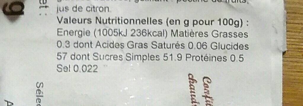 Open Food Facts Confiture Extra Griotte packshot