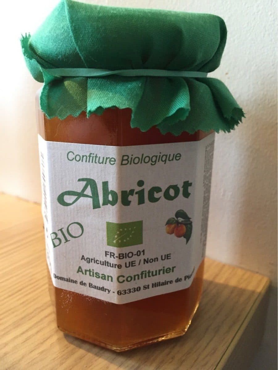 Domaine de Baudry Cinfiture Biologique Abricot packshot