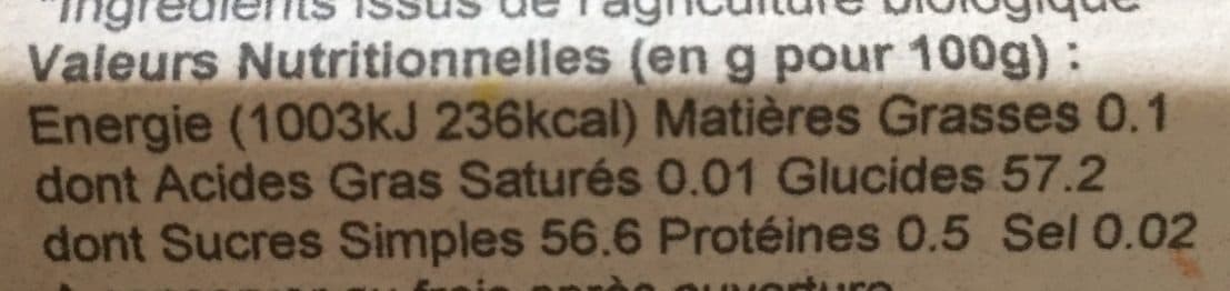 Domaine de Baudry Cinfiture Biologique Abricot packshot