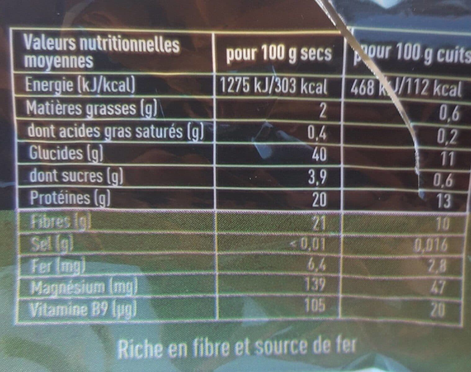 Haricot Tarbais Haricots Tarbais secs Label Rouge packshot