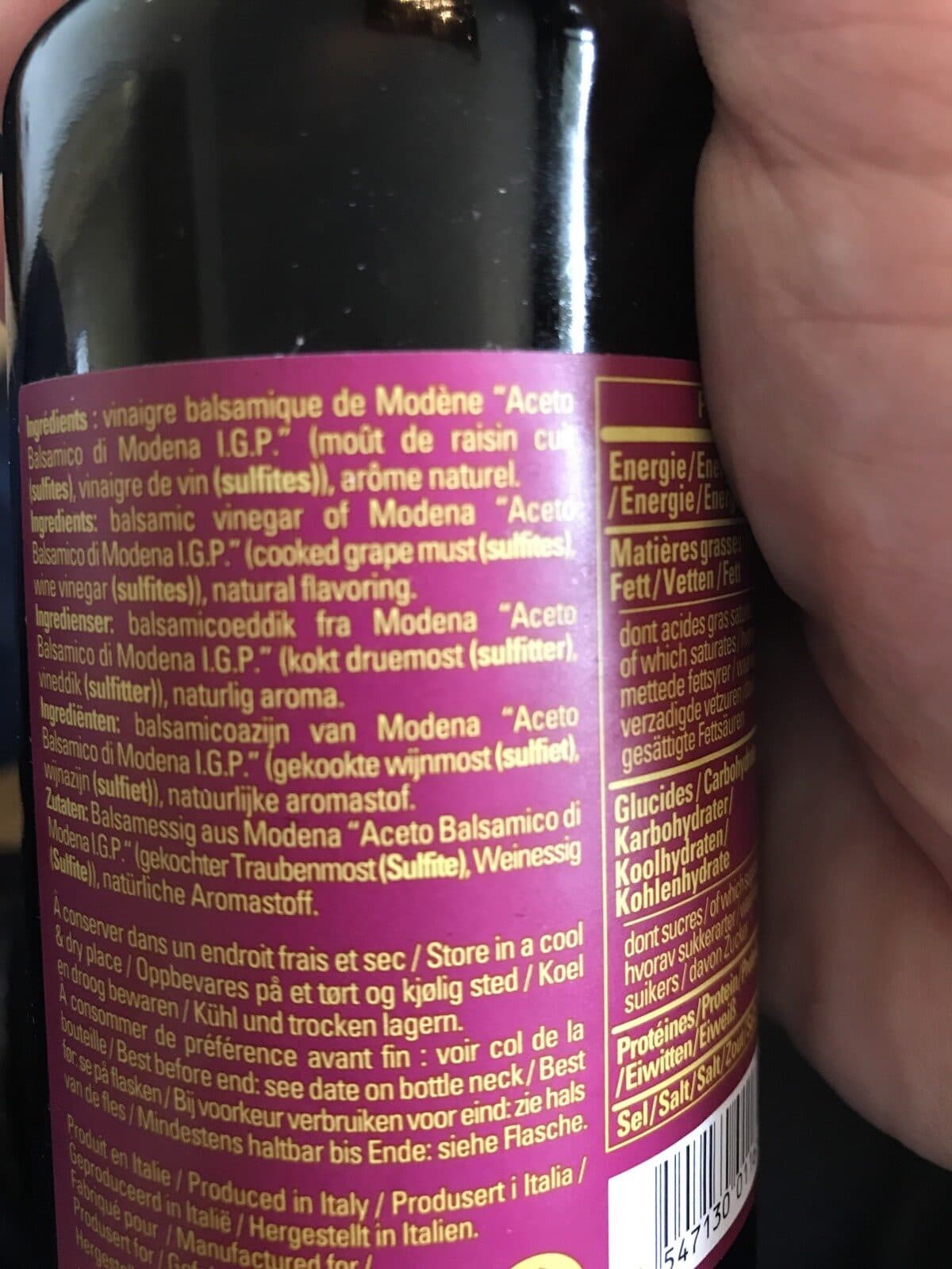 Olivier & Co Vinaigre a aromatié a la cerise packshot