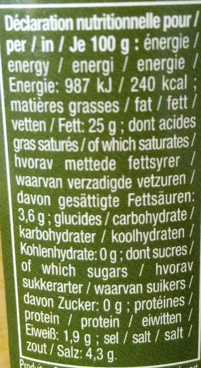 Oliviers & Co Pâte d'olive verte packshot