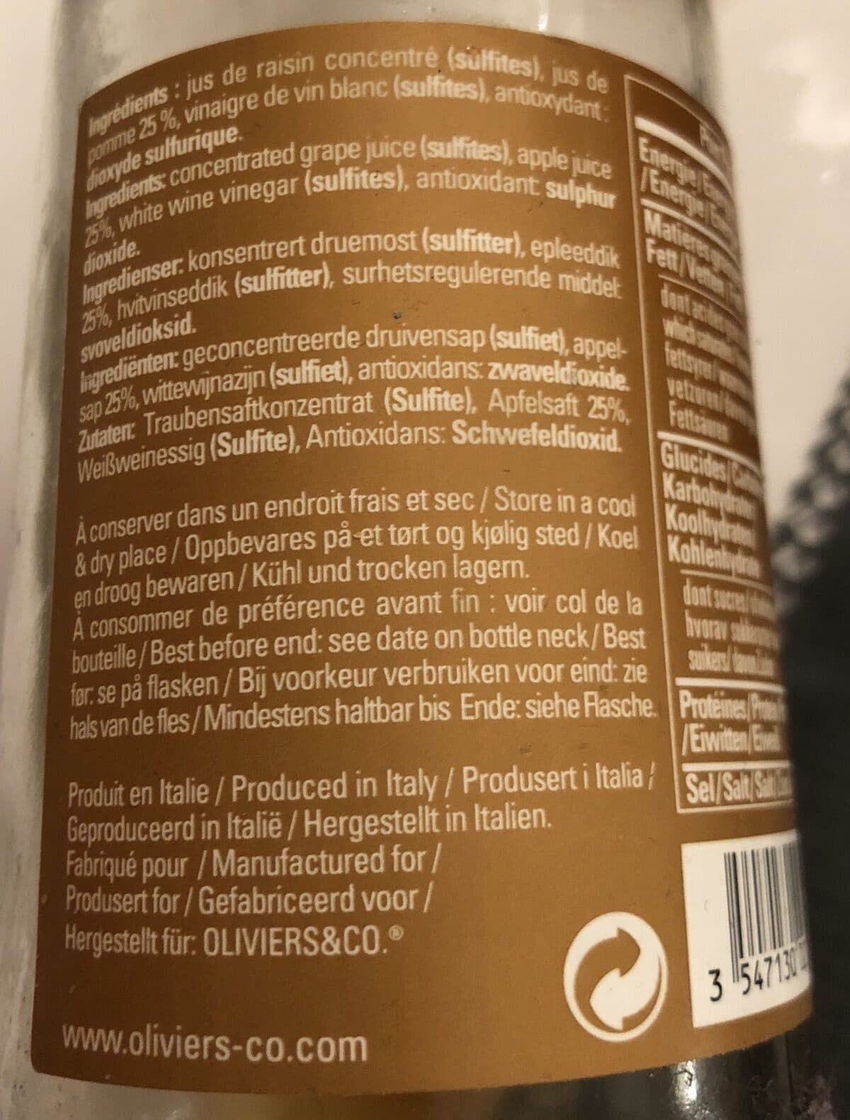 Olive & Co Balsamico / Apple Fruity Condiment, Apfel packshot