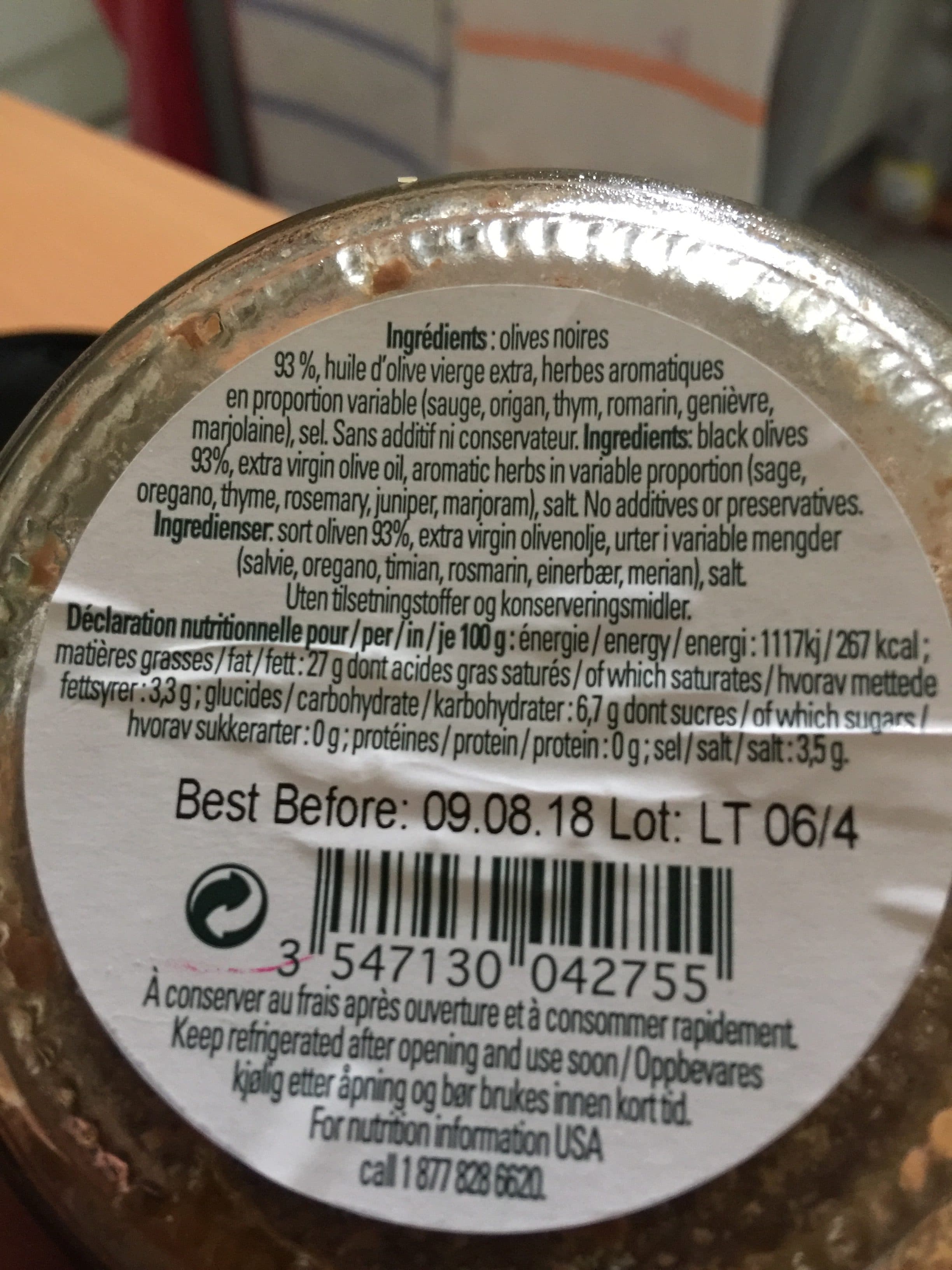 Oliviers&co Pâte d'olive packshot