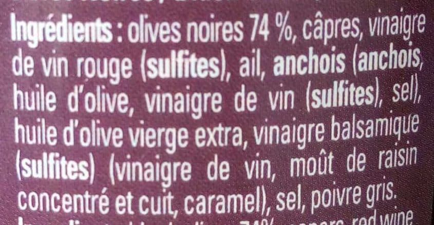 Oliviers & Co Tapenade Olives Noires packshot