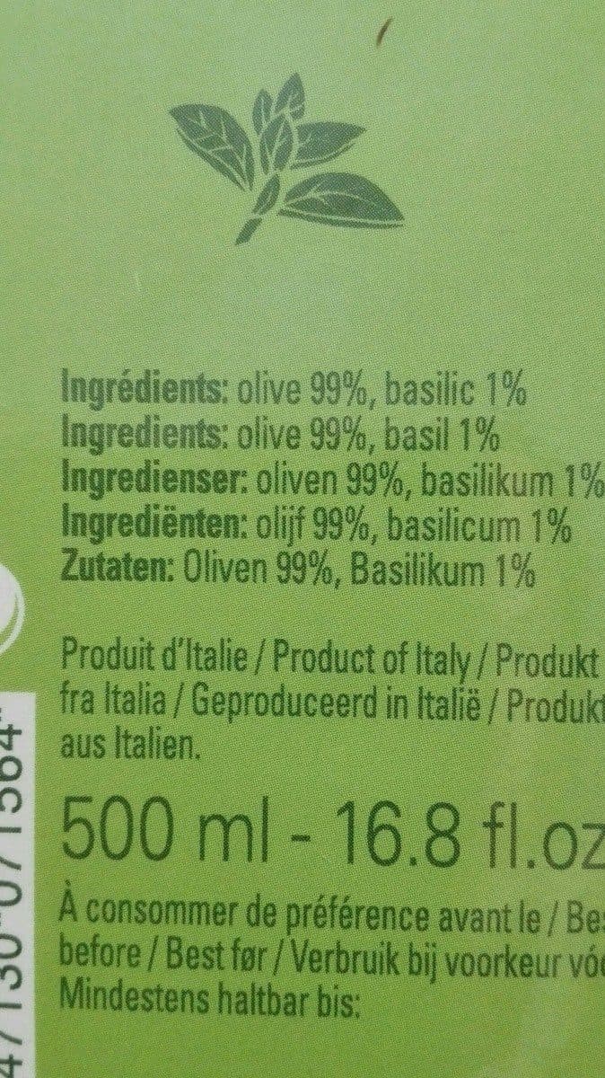 Oliviers co Spécialité à base d'Olive & de Basilic packshot
