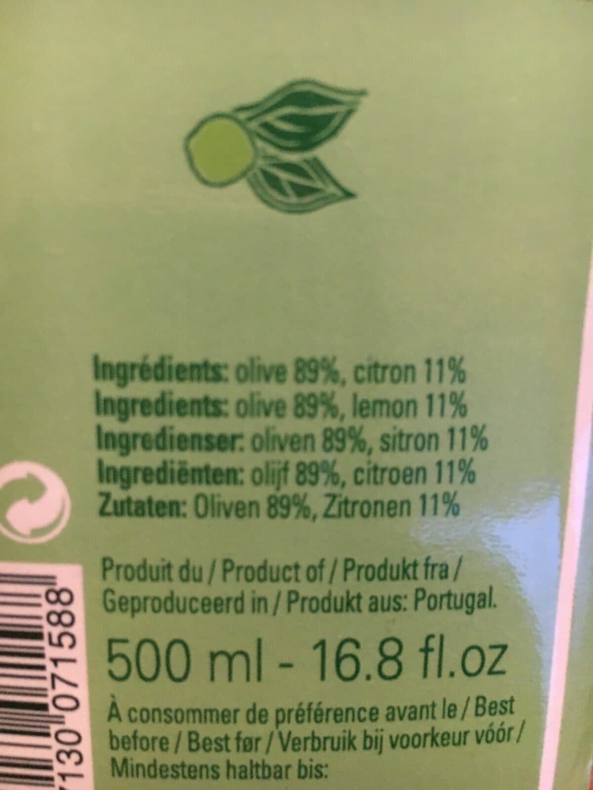 Oliviers & Co Specialité à base d'olive et de citron pressé vert packshot