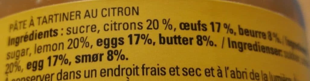 Oliviers & Co Crème de citron packshot