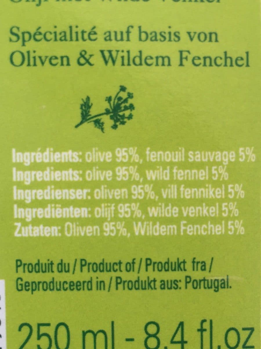 Oliviers & Co Specialite à base d'Olive & de fenouil sauvage packshot