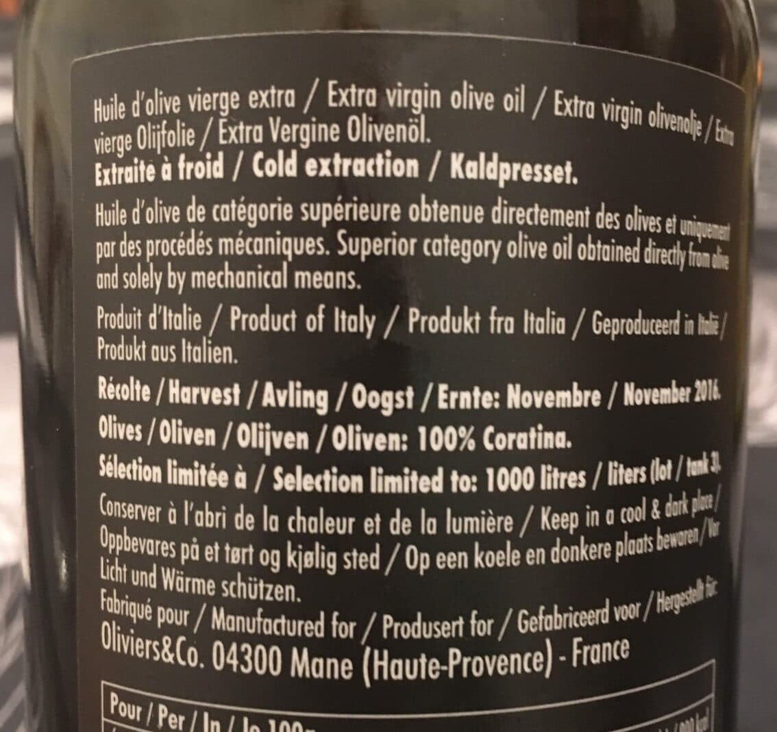Frantioio Galantino Huile d'olive vierge extra packshot