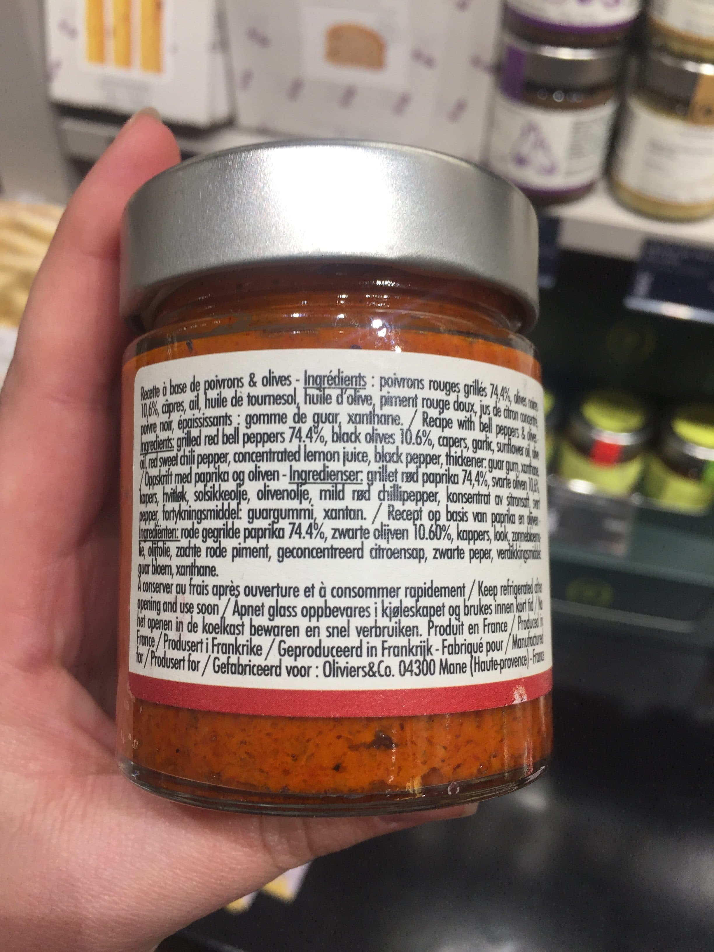 Olivier&Co Délice de poivron et olive noire packshot
