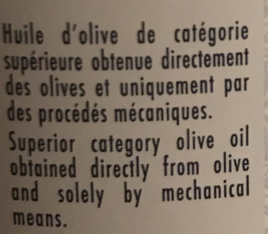 Olivier and co Huile d’olive vierge extra - Portugal packshot