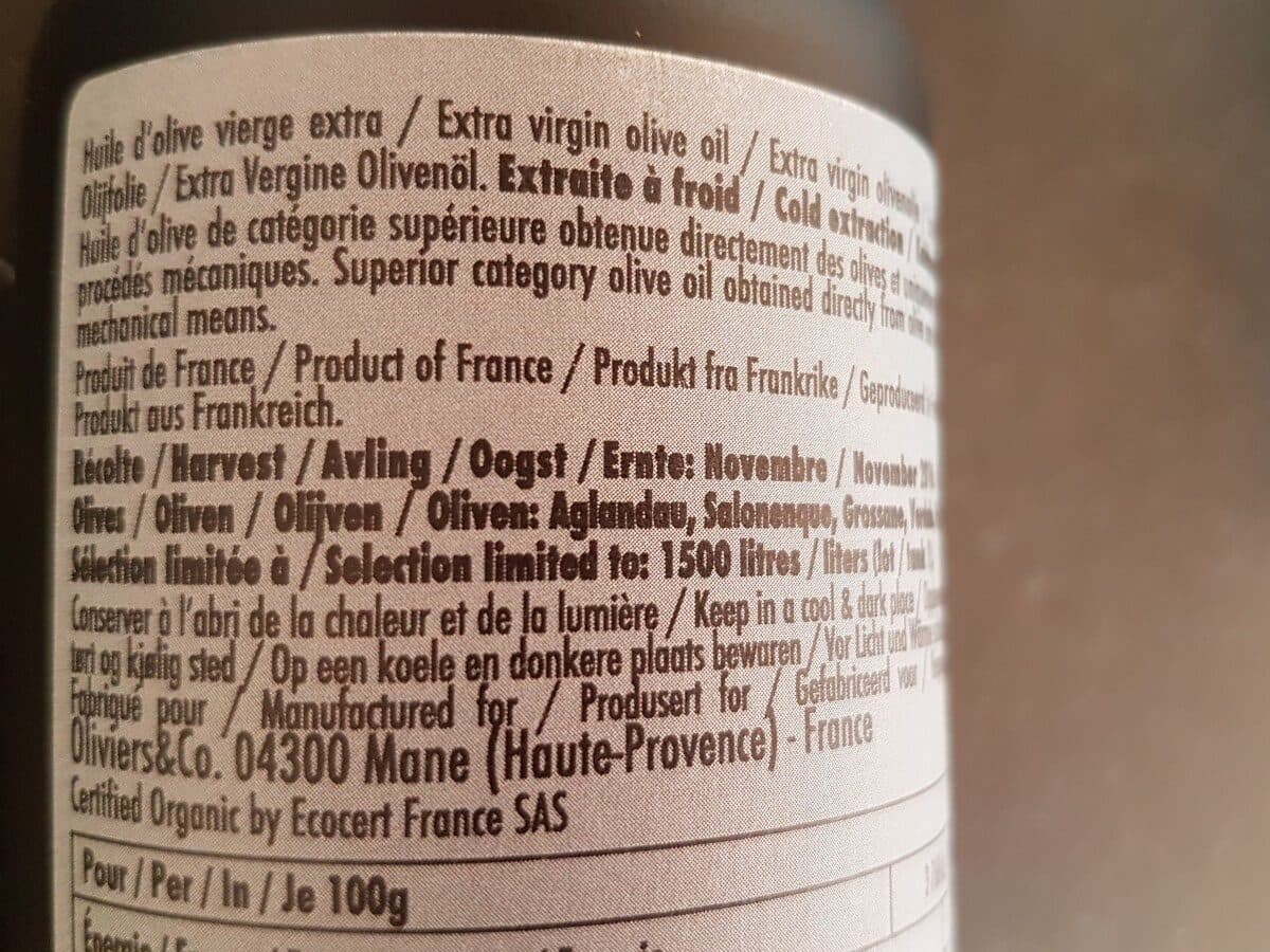 Oliviers&co LA VALLONGUE (huile olive) Nov. 2016 packshot