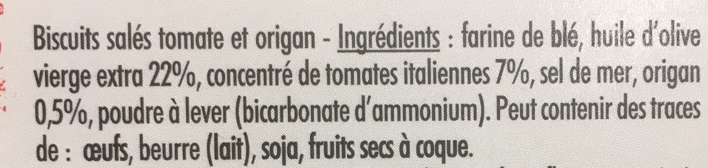 Oliviers & Co. Sablés tomate & origan packshot