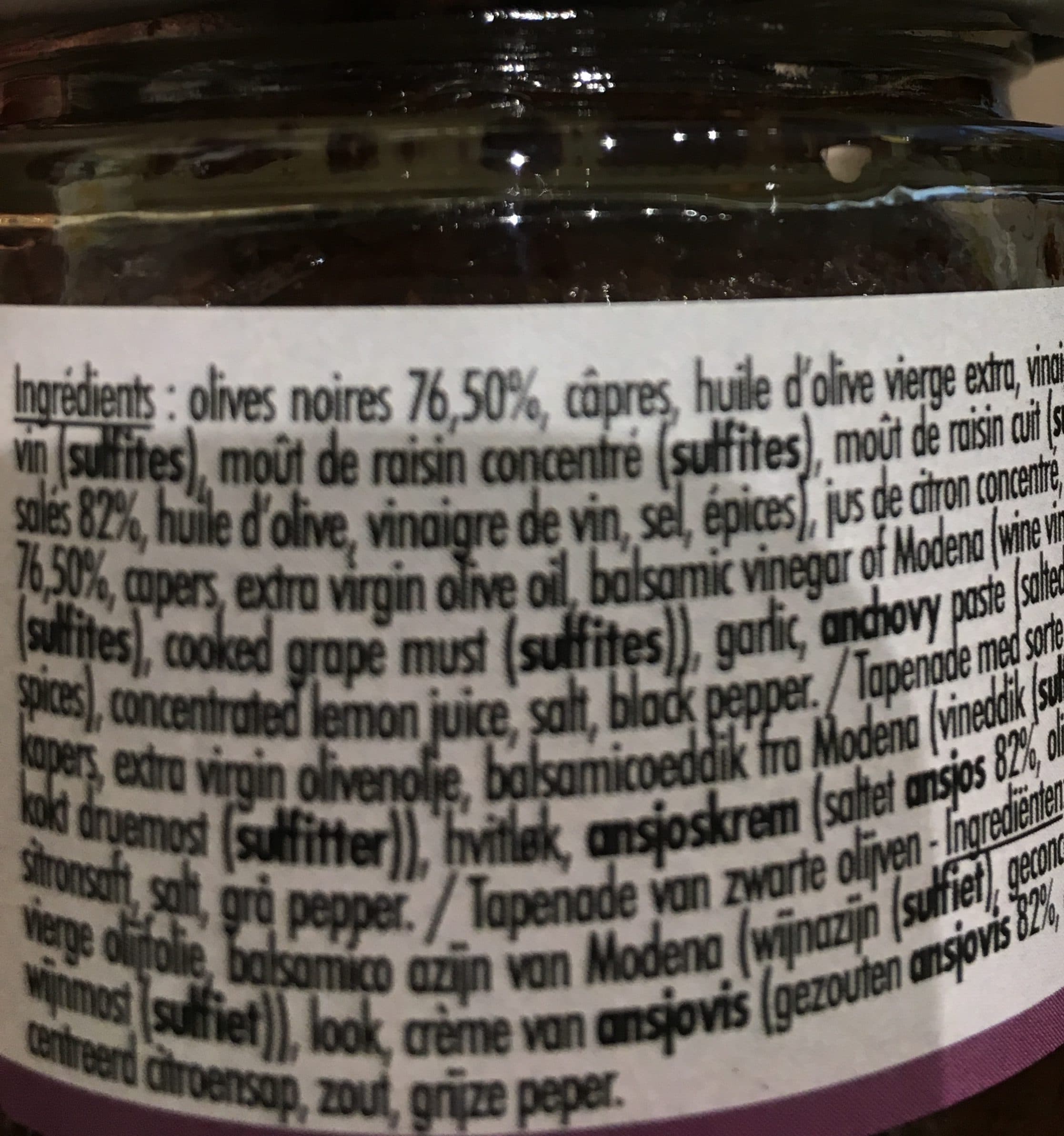 Oliviers & Co. L’authentique tapenade noire packshot